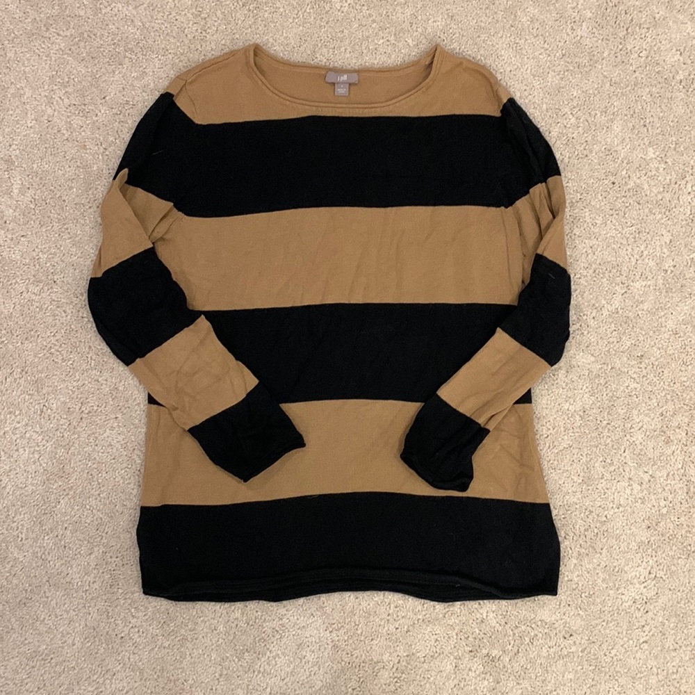 J Jill size small striped sweater